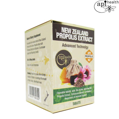 API NZ Propolis extract chewable tablets 200tabs