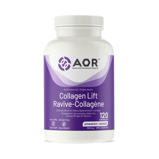 AOR 콜라겐 리프트 저분자 가수분해 500mg 120캡슐