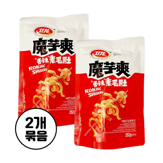 2봉 마라맛 곤약 저칼로리 11Kcal 28개입