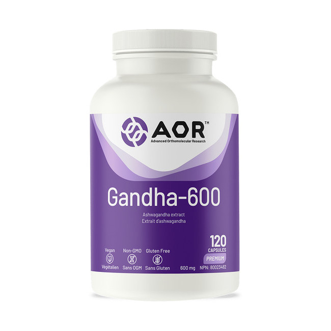 AOR Gandha 600 아슈와간다 600mg 120캡슐