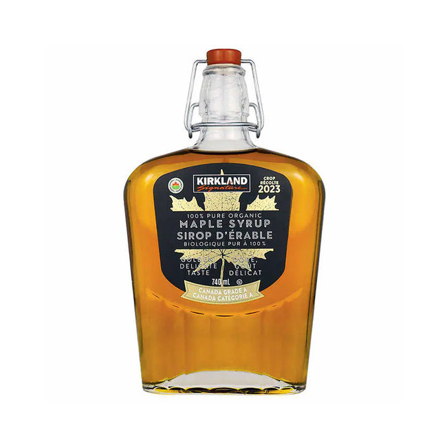 커클랜드 100% 유기농 캐나다 골드 메이플 시럽 740ml