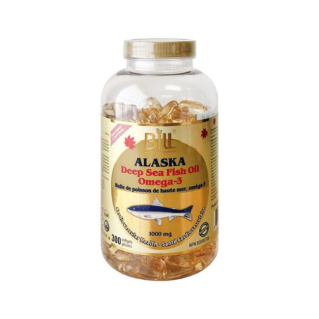Bill 알래스카 피쉬오일 오메가3 1000mg 300소프트겔