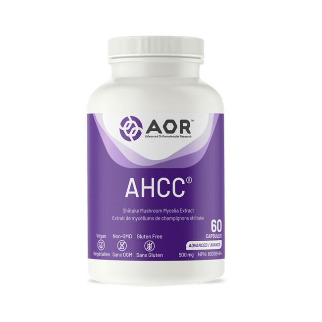 AOR AHCC 버섯 알파글루칸 60정