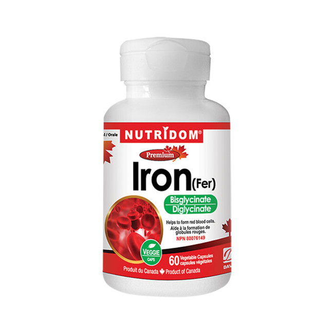 뉴트리돔 철분 Iron 식물성 캡슐 60정 2달분