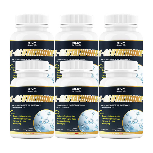PNC L-글루타치온 500mg 60베지캡슐 6병세트