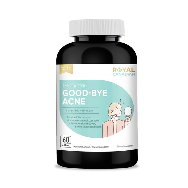 로얄캐네디언 굿바이 아크네 630mg 60정