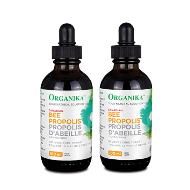 2병세트- 오가니카 비 프로폴리스-리퀴드 알콜 프리100ml (ORGANIKA BEE PROPOLIS-LIQUID ALCOHOL FREE)