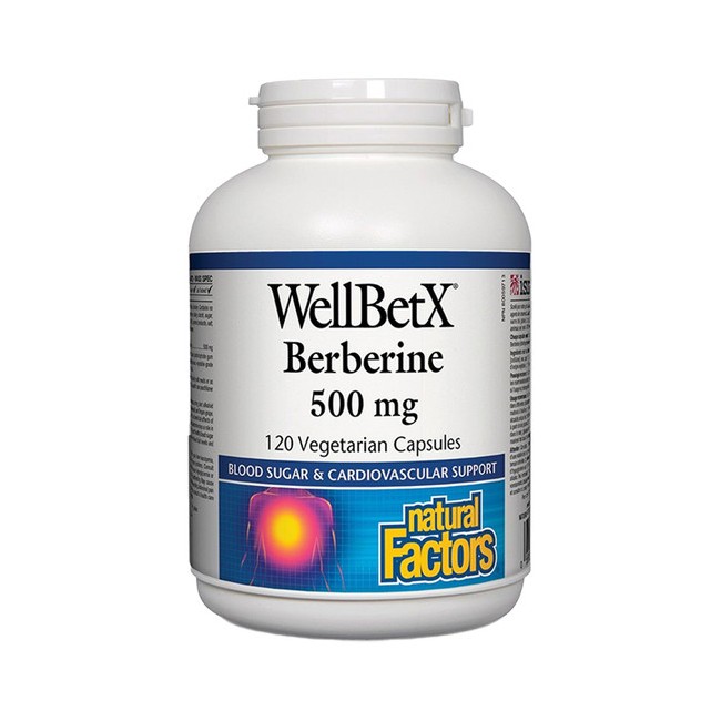 네추럴팩터스 WellBetX 베르베린 500mg 120캡슐