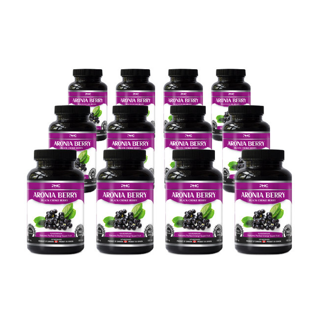 PNC12병 폴란드 블랙초크 아로니아 20배 캡슐 500mg 180정 (PNC Polish Aronia X 12)