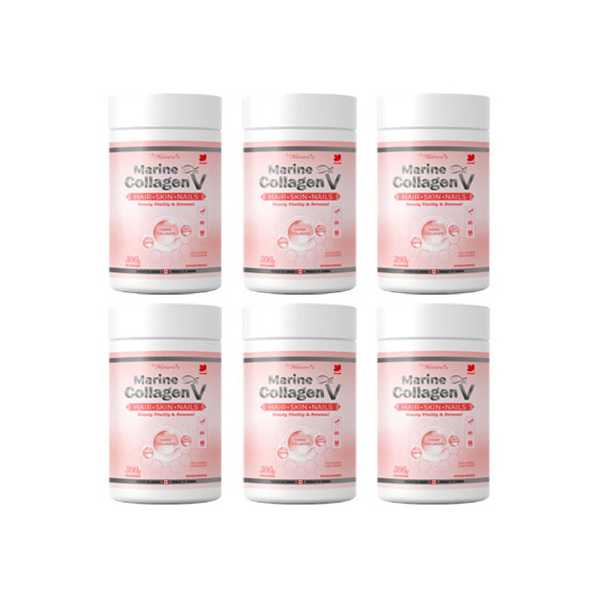 6병 PNC 300달톤 먹는콜라겐 저분자 마린 피쉬 콜라겐 파우더 300g