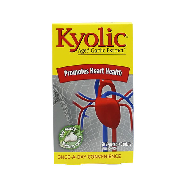 Kyolic 숙성마늘 추출물 600mg 30베지캡슐