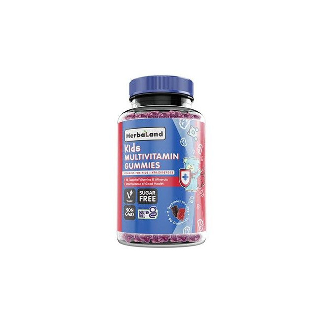 허벌랜드 Herbaland 어린이 멀티비타민 90구미