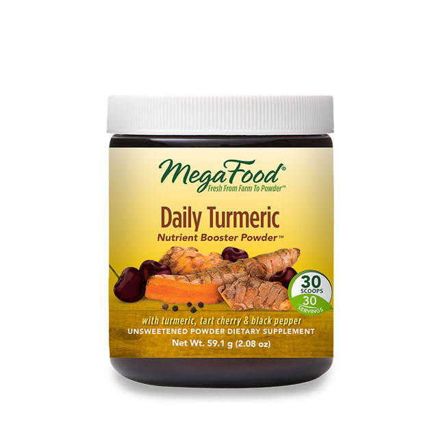 메가푸드 데일리 터메릭 파우더 30회분 (MegaFood Daily Turmeric)