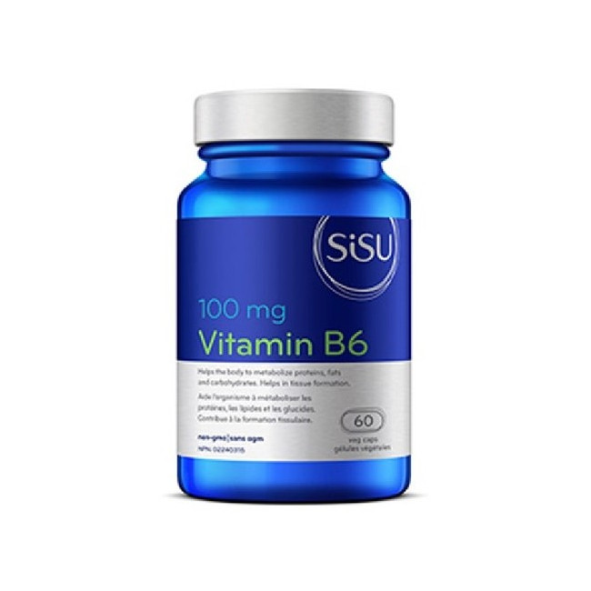시수 비타민 B6 100mg 60vcap(SISU Vitamin B6)