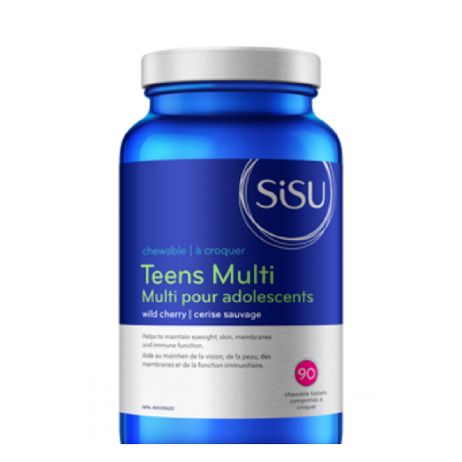 시수 십대를 위한 멀티 비타민 츄어블 체리맛 90tabs(SISU Teens Multi Chewable Cherry )