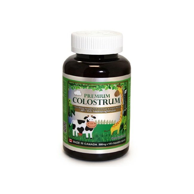 내추럴원 프리미엄 콜로스트럼 500mg 100 츄어블 테블릿 면역력증가
