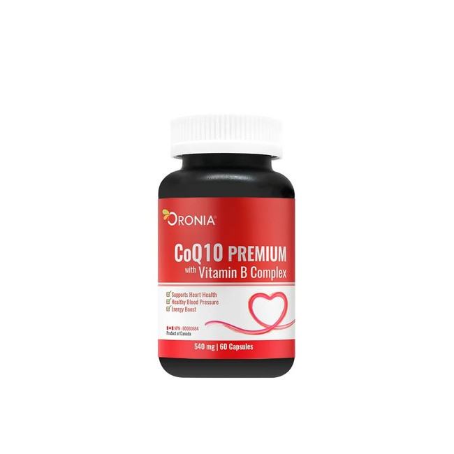 오로니아 coQ10 코큐텐 프리미엄 비타민B 컴플렉스 540mg 60정