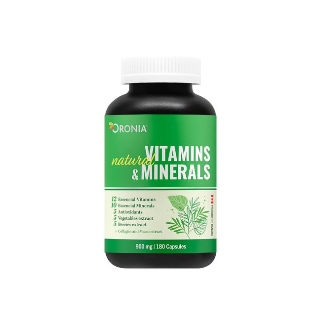 오로니아 네추럴 비타민 & 미네랄 900mg 180정