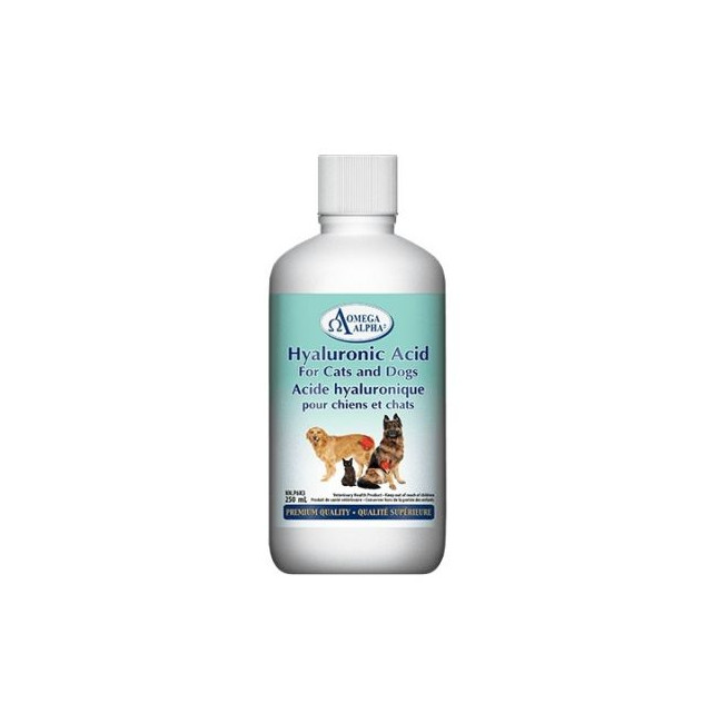 오메가알파 히알루론산 강아지 고양이 관절 건강 보조제 120ml/250ml