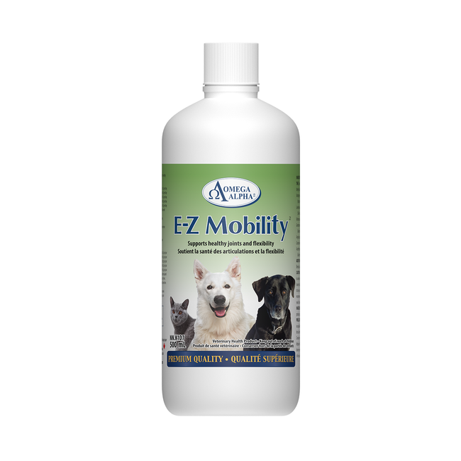 오메가알파 E-Z 모빌리티 강아지 고양이 관절 연골 건강 보조제 500ml