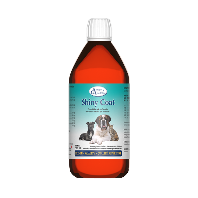 오메가알파 샤이니코트 강아지 고양이 피부 털 건강 오메가369함유 500ml