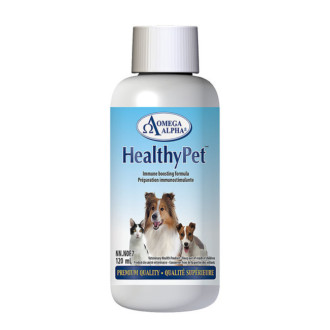 오메가알파 헬시펫 강아지 고양이 면역력 강화 보조제 120ml/500ml