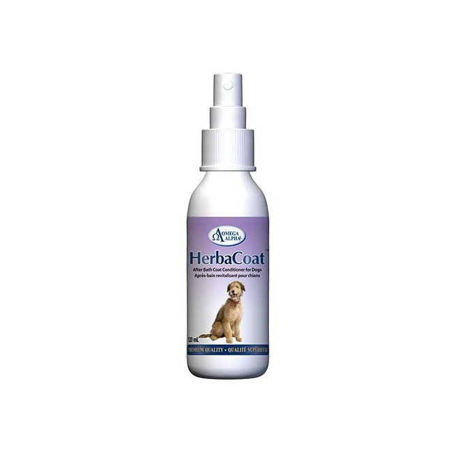 오메가알파 허바 코트 강아지 털관리 스프레이 120ml