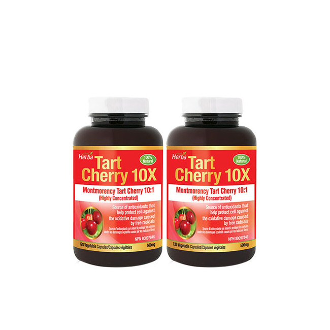 허바 타트체리 10배 고농축 120정x2병 (Herba Tart Cherry 10x 120caps)