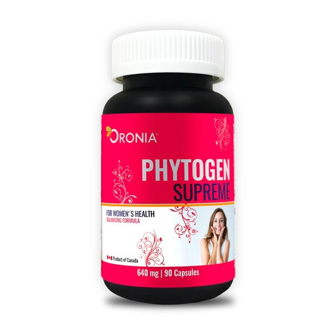 오로니아 여성의 중년에게 힘을 파이토젠 640mg 90정