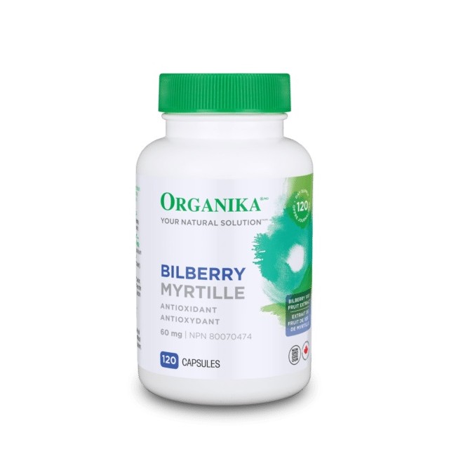 오가니카 올가니카 빌베리 엑스트라 60mg 120caps (ORGANIKA BILBERRY EXTRACT)