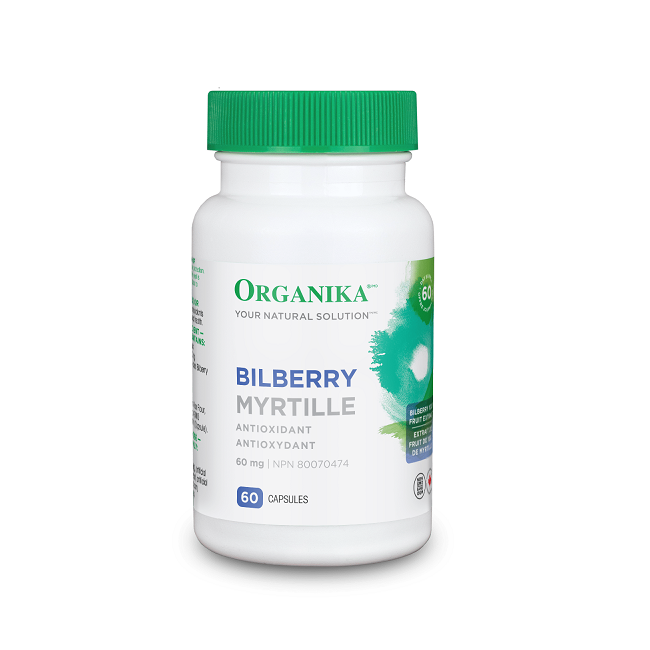 오가니카 올가니카 빌베리 엑스트라 60mg 60caps (ORGANIKA BILBERRY EXTRACT)