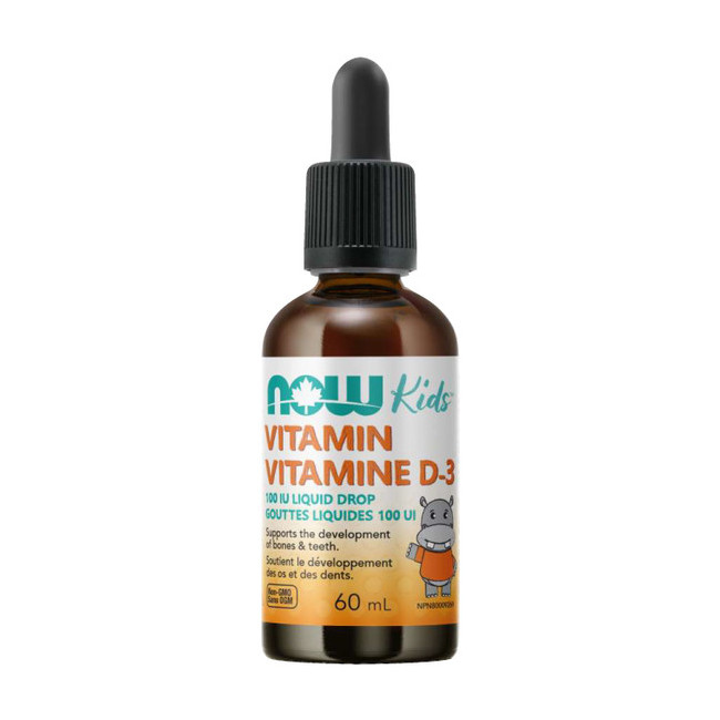나우푸드 어린이 비타민 D-3 리퀴드 드롭 60mL