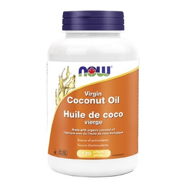 나우 버진 코코넛 오일120 Softgels(Now Virgin Coconut Oil)