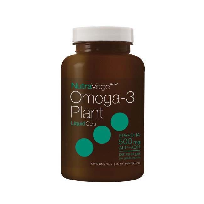 네이쳐스웨이 뉴트라Vege 민트향 식물성 오메가3 30정 (NaturesWay NutraVege Omega-3 Plant Fresh Mint 30 Liquid Gels)