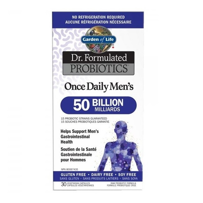가든오브라이프 프로바이오틱 Once Daily 남성용 500억 30정 Probiotics once daily men 50Billion 30Caps