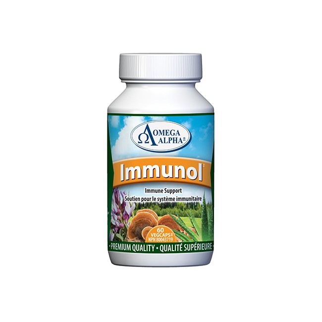 오메가알파 이뮤놀 Immunol 천역 면역력 강화제 60정
