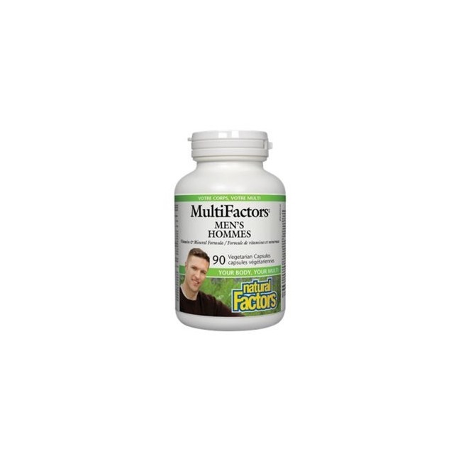 내추럴팩터스 남성용 비타민 미네랄 맨즈 멀티팩터스 90정 (Natural Factors Men's MultiFactors)