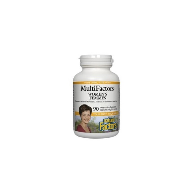 내추럴팩터스 50대이상 여성용 비타민 미네랄 우먼 멀티팩터스 90정 (Natural Factors Women's MultiFactors)