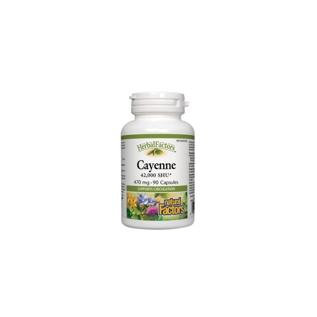 내추럴팩터스 카이옌 90정 (Natural Factors Cayenne)