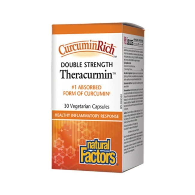내추럴팩터스 커큐민리치 테라커민 더블 30정 (Natural Factors CurcuminRich™ Theracurmin™ Double Strength)