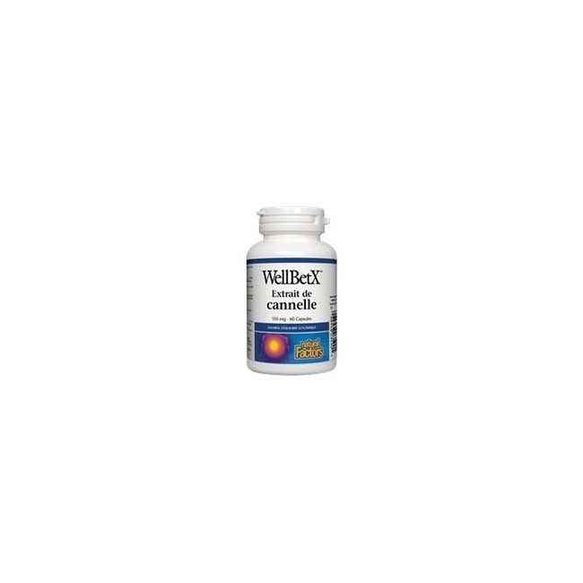 내추럴팩터스 웰벳엑스 계피추출물 150mg 60정 (Natural Factors WellBetX® Cinnamon Extract)