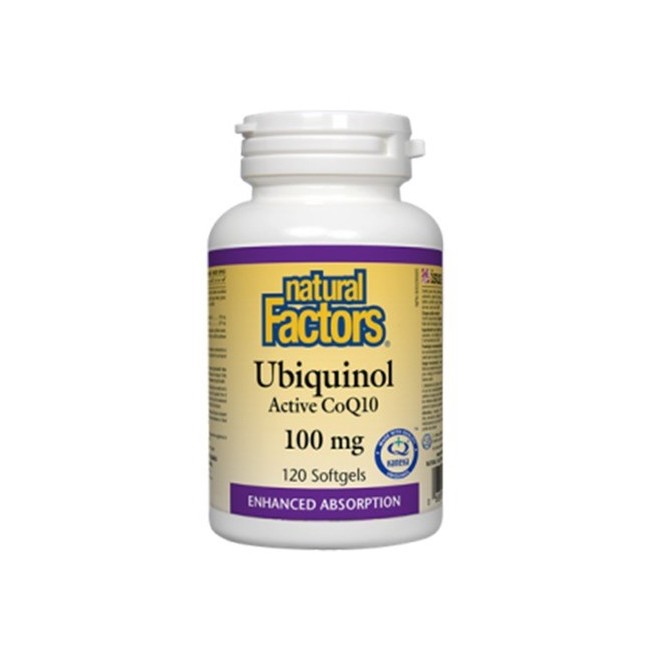 내추럴팩터스 유비퀴놀 액티브 CoQ10 100mg 120정