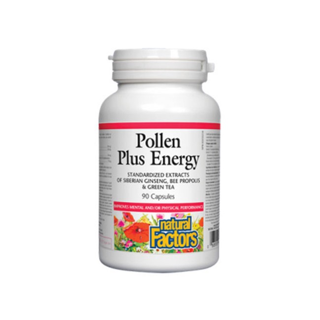 내추럴팩터스 폴렌플러스 에너지 90정 (Natural Factors Pollen Plus Energy)