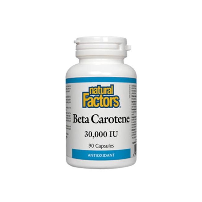 내추럴팩터스 베타카로틴 30000IU 90정 (Natural Factors Beta Carotene)