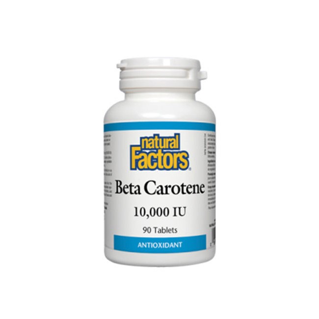 내추럴팩터스 베타카로틴 10000IU 90정 (Natural Factors Beta Carotene)