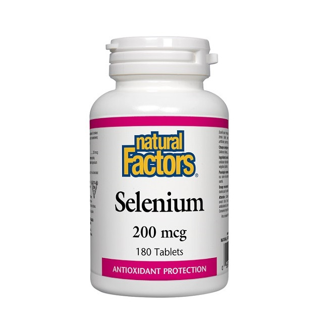 내추럴팩터스 셀레늄 200mcg 180정 (Natural Factors Selenium)