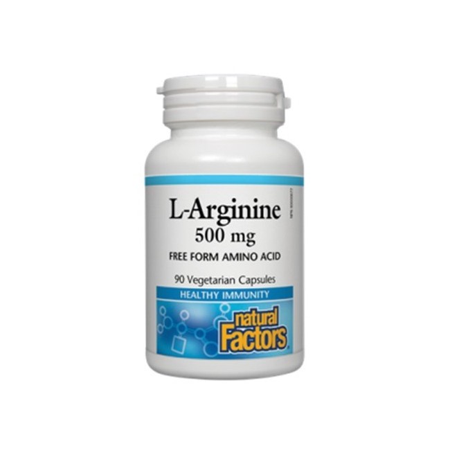 내추럴팩터스 L-아르기닌 500mg 90정 (Natural Factors L-Arginine)