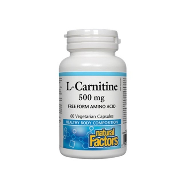 내추럴팩터스 L-카르니틴 500mg 60정 (Natural Factors L-Carnitine)