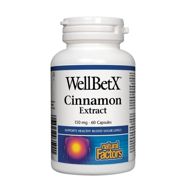 내추럴팩터스 시나몬 계피 추출 150mg 60정