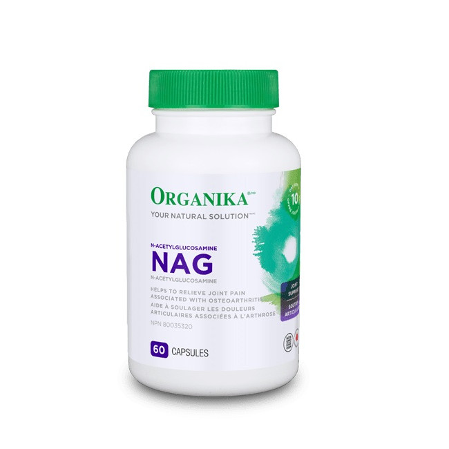 오가니카 NAG 500mg 60caps (ORGANIKA NAG N-Acetyl Glucosamine)